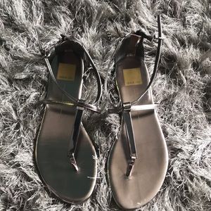 Dolce Vita silver sandals